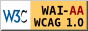 Level Double-A conformance icon, W3C-WAI WCAG 1.0